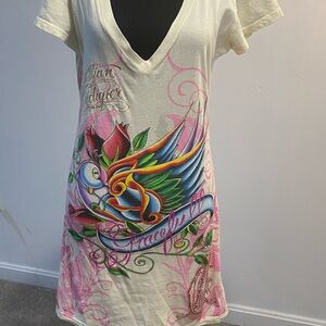 Vintage authentic Christian Audigier tee shirt